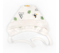 Шапочка на завʼязках зовнішні шви Koala