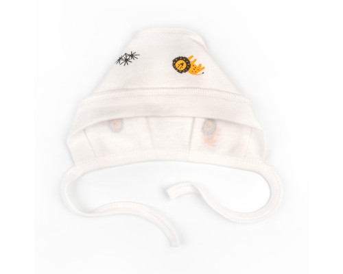 Шапочка для младенцев на завязках Lion