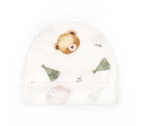 Шапочка с мишками для младенцев Baby bear интерлок