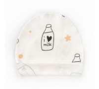 Шапочка з підворотом Milk інтерлок