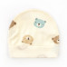 Шапочка з підворотом з ведмедиками Baby bears