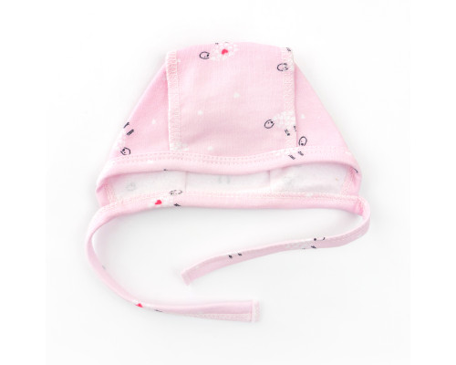 Шапочка для новорожденных на завязках Curly Cute