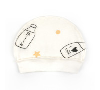 Шапочка на манжете Milk футер