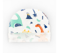 Шапочка в пологовий будинок зовнішній шов Динозаврики