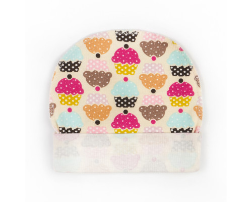 Шапочка для новорожденных Cake интерлок