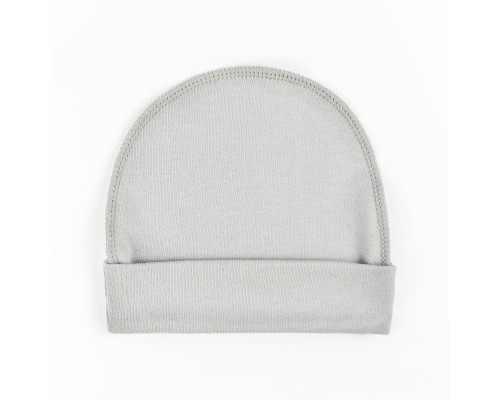 Шапочка для малышей с подворотом Gray