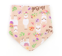 Слинявчик-бандана з футера з непромокаючою вставкою Llama