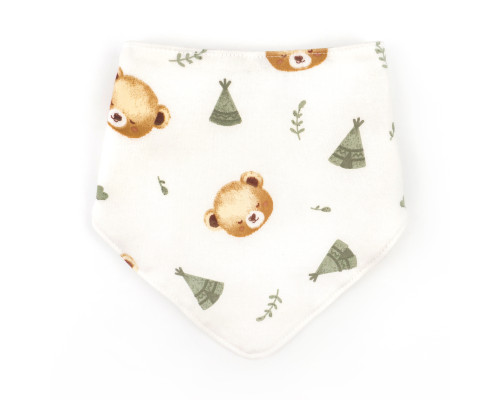 Слюнявчик с непромокаемой вставкой Baby bear