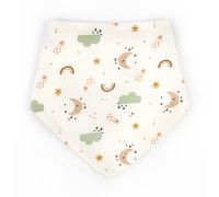 Слинявчик-бандана з непромокаючою вставкою Coffee month інтерлок