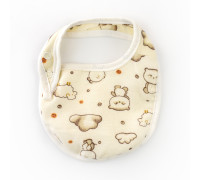 Слинявчик для немовлят на непромокаючій махрі Bears