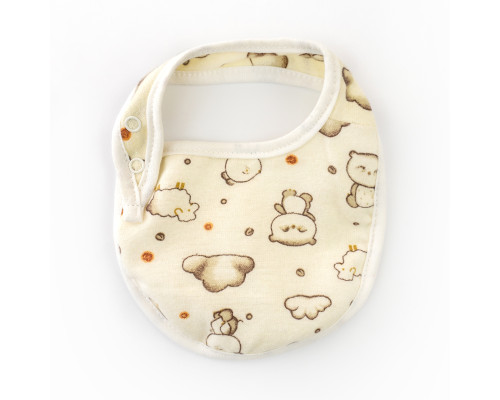 Слинявчик для немовлят на непромокаючій махрі Bears