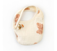 Слинявчик для немовлят на непромокаючій махрі Teddy bear