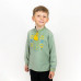 Вишиванка для хлопчика з довгим рукавом Квітковий орнамент