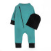 Теплий комбінезон та шапочка Wasabi